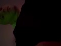 goth boy strokes hard uncut cock