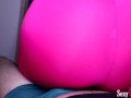 Hot Lap dance in Tight Leggings makes Guy Cum through Underwear Boxers