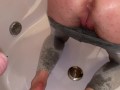 Wetting my Leggins and He Pee on My Ass and next Asshole
