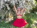 Luxury Michaela Isizzu ! Big tits ! Peeing in nature! Amateur sexy girl !