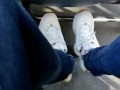 Take off Shoes in bus
