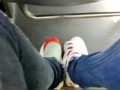 Take off Shoes in bus