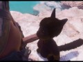 Black Cat Girl gets destroyed!