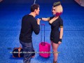 HOT STEWARDESS AND A HORNY GUY WITH HUGE COCK