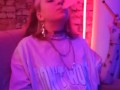 Depraved russian student wants to seduce a guy in a hookah bar