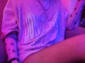 Depraved russian student wants to seduce a guy in a hookah bar