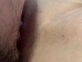 Fingering and licking her young tight asian pussy