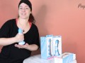 Toy Review - Colours Yum Yum 6, 7, and 8 Inch Marbled Silicone Dildo