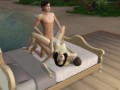Sherlock Holmes and Dean Winchester fuck Sasha Grey at the Cote d'Azur