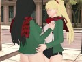 Burn the Witch Noel and Ninny have HORNY Lesbian Sex Hentai