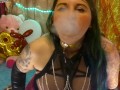 4KHD Latex Femdom Dominatrix SPH Glove Smoking Worship JOI Striptease Sexy Latex Smoke Tricks!