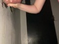 Hotwife sucks stranger in gloryhole