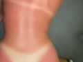 Sunburnt Slut Fucked Raw And Creampied