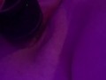 Thick Red head squirts from Wand