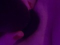 Thick Red head squirts from Wand