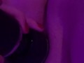 Thick Red head squirts from Wand