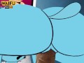 WORLD OF GUMBALL Nicole Watterson MILF 2D Real Cartoon 6 Big Ass ANIMATION Booty Riding Cosplay porn