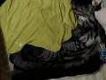 Sexy guy jacking off with lotion and shoots nasty load