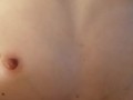 Blonde gags on huge cock while having a crazy orgasm!!