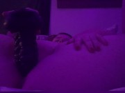 Thick RedHead uses BadDragon dildo til she cums