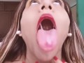 Cum in my mouth-Spit/tongue fetish (Trailer)