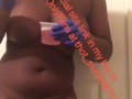 Sexy black girl turns her piss into huge bubbles (piss bubbles)(Piss Fetish) (make this go viral