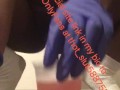 Sexy black girl turns her piss into huge bubbles (piss bubbles)(Piss Fetish) (make this go viral