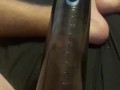 Nonstop penis pump for 10 minutes