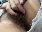 playing with my pussy in the doctors office