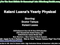 $Clov - Kalani Luana Undergoes Yearly Physical At Doctor Tampa's Gloved Hands @ GirlsGoneGynoCom!