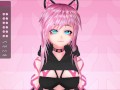 Pink vtuber enjoys new toys! (MokyMoo's Chaturbate Stream 26-06-2021)