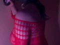 Latex mask wearing fetish dirty talk cheating wife making me watch while she suck cock