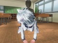 3D HENTAI Teacher fucks a schoolgirl in the ass