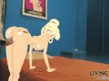 ATOM EVE - INVINSIBLE Samantha Eve Wilkins 2D Cartoon Real Hentai #2 Big Ass Booty Cosplay anime sex