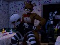 Freddy plays with the puppet (with sound)