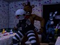 Freddy plays with the puppet (with sound)