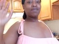 Ebony Bbw Milf in Kitchen