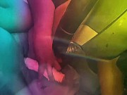 Coco fucks 9 inch in car in front of people on beach 💦