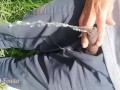Helping my step brother to pee - I love to hold his dick - Angel Fowler