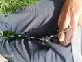 Helping my step brother to pee - I love to hold his dick - Angel Fowler