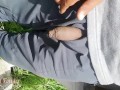 Helping my step brother to pee - I love to hold his dick - Angel Fowler
