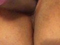 Moaning While Toying Shaved Plump Pussy