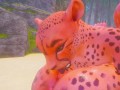 Фурри куни сама себе [yiff party]
