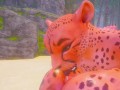 Фурри куни сама себе [yiff party]