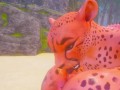 Фурри куни сама себе [yiff party]