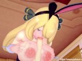 Pokemon Cynthia Titfucking Service