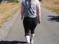 Took a walk in lovley weather, need to pee with stunning veiw