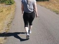 Took a walk in lovley weather, need to pee with stunning veiw