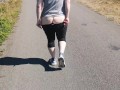 Took a walk in lovley weather, need to pee with stunning veiw