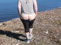 Took a walk in lovley weather, need to pee with stunning veiw